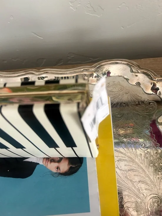 kate spade Black and White Piano Key Clutch - Picture 4 of 12